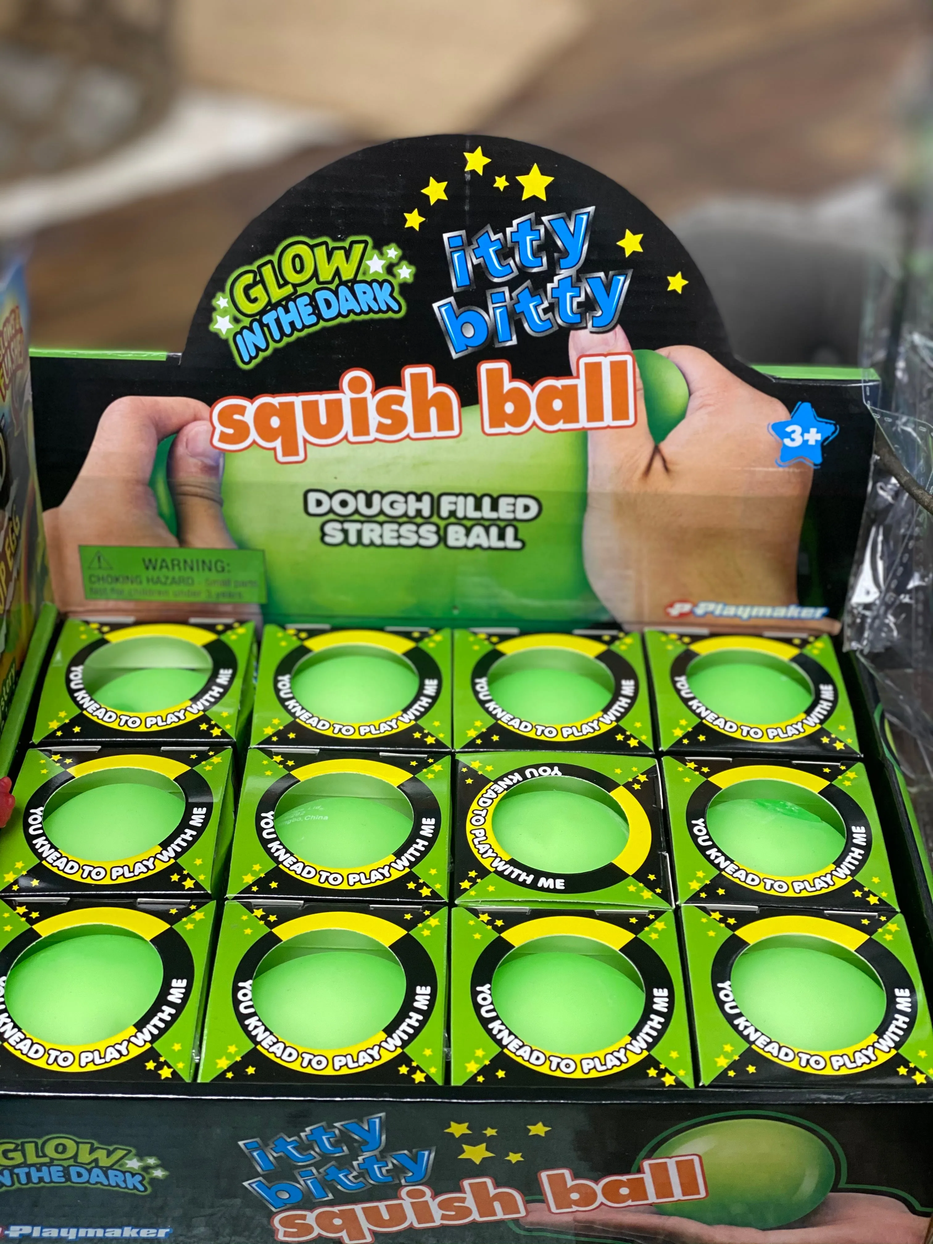 Glow In The Dark Squish Ball
