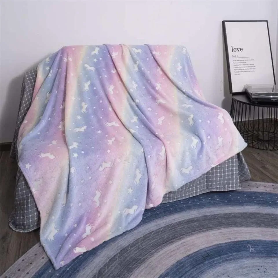 Glow In The Dark Throw Blanket