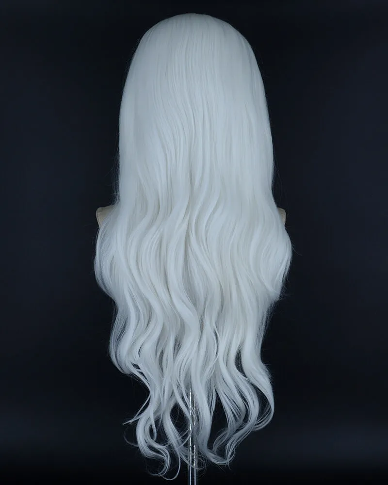 Glow in the Dark Wig White Lace Front Wig WT110
