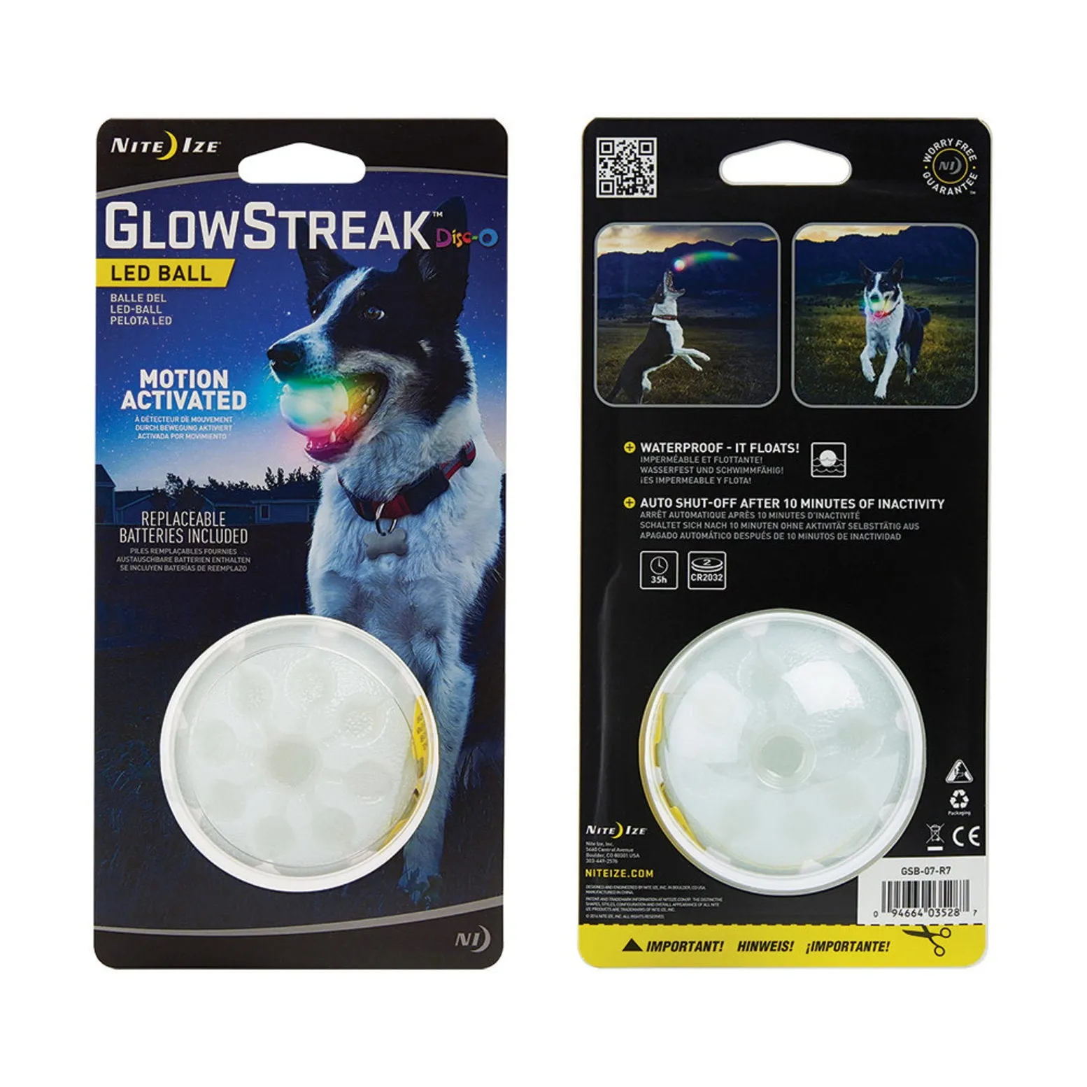 GlowStreak® LED Ball - Disc-O