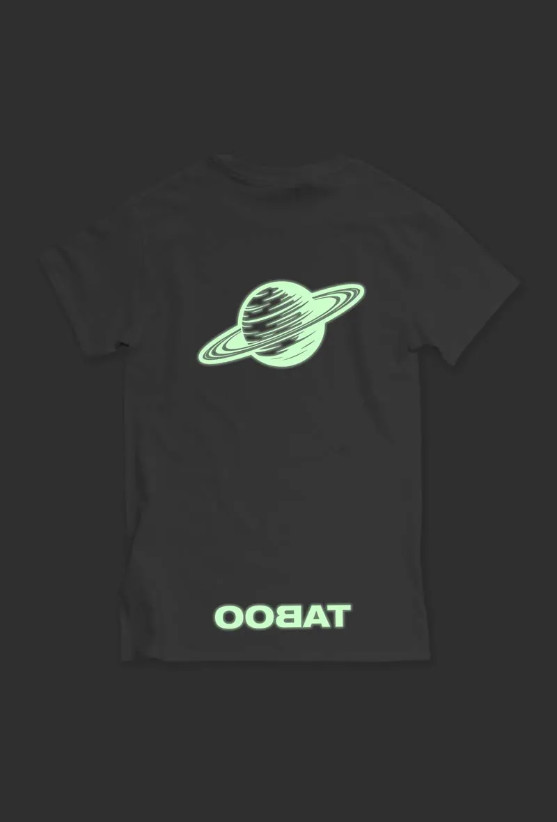 Gravity white glow in the dark t-shirt