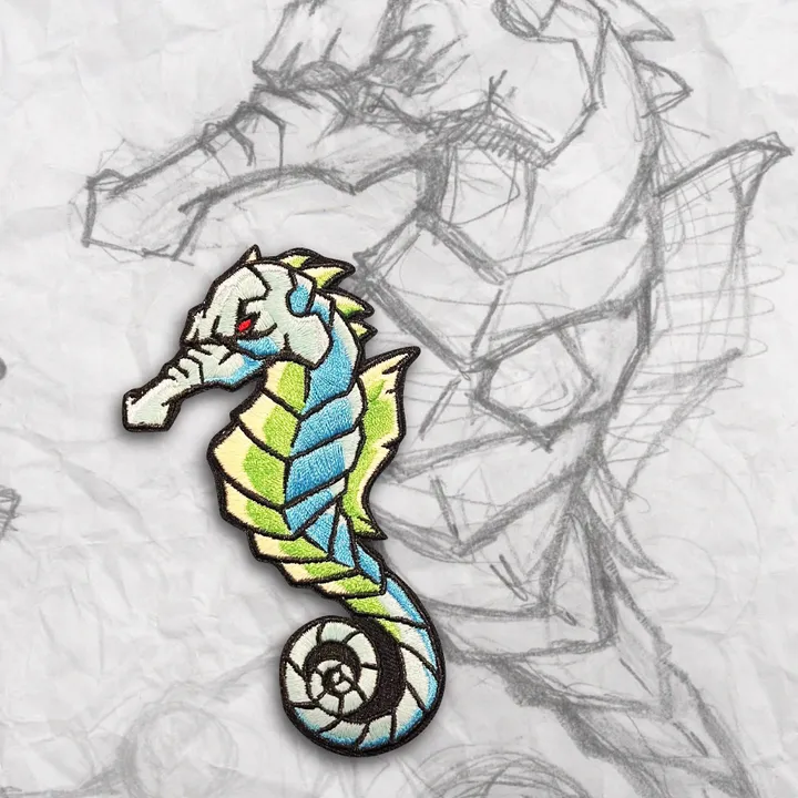 GRUMPY SEAHORSE MORALE PATCH