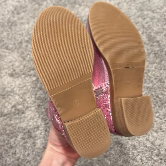 GUC Mini Dreamers Georgia Glitter Heart Boots Sz 28 (11)