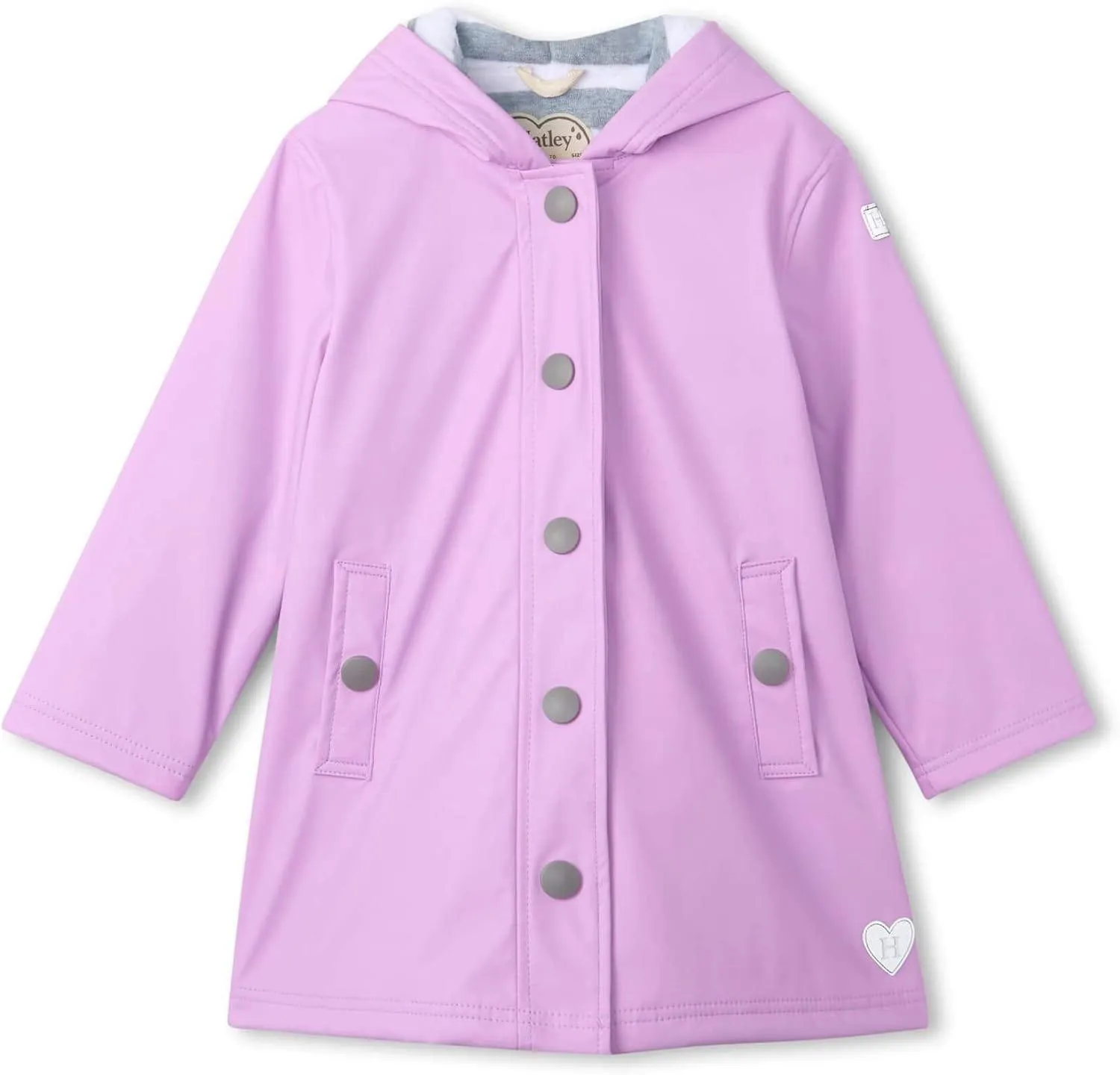 HATLEY Splash Rain Jacket | Lilac Size 3