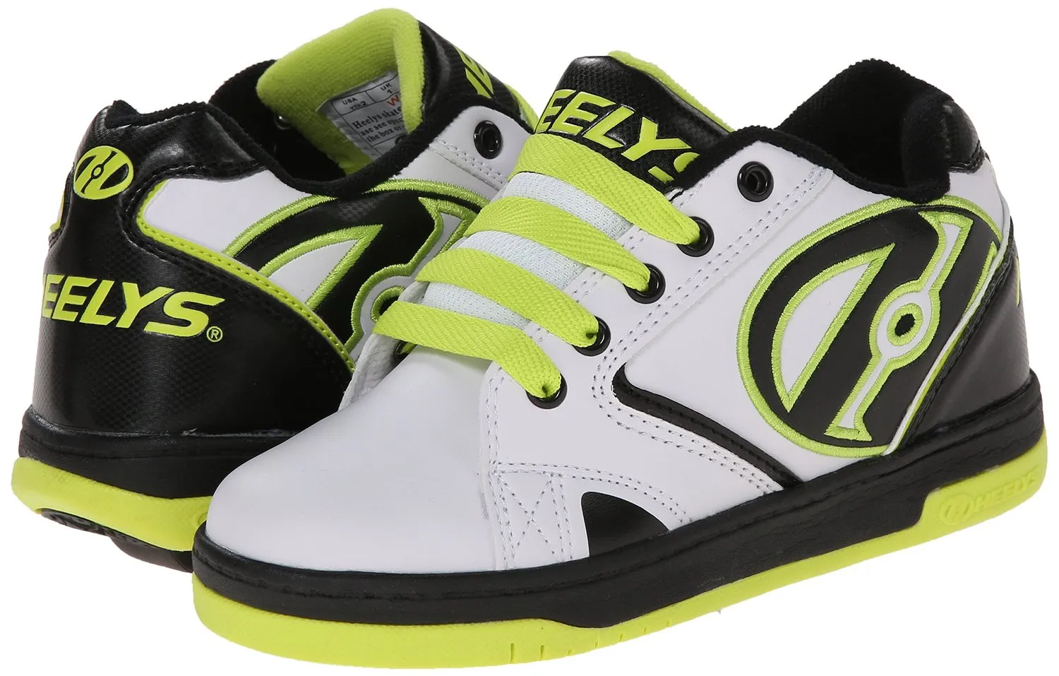 Heelys Propel Skate Shoe (Toddler-Little Kid-Big Kid), Grey-Orange, 8 M US Big Kid