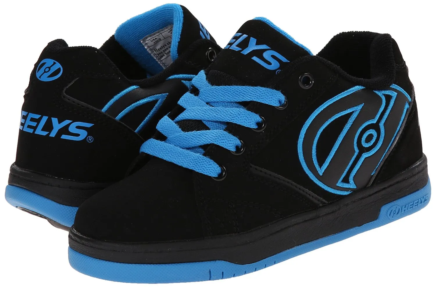 Heelys Propel Skate Shoe (Toddler-Little Kid-Big Kid), Grey-Orange, 8 M US Big Kid