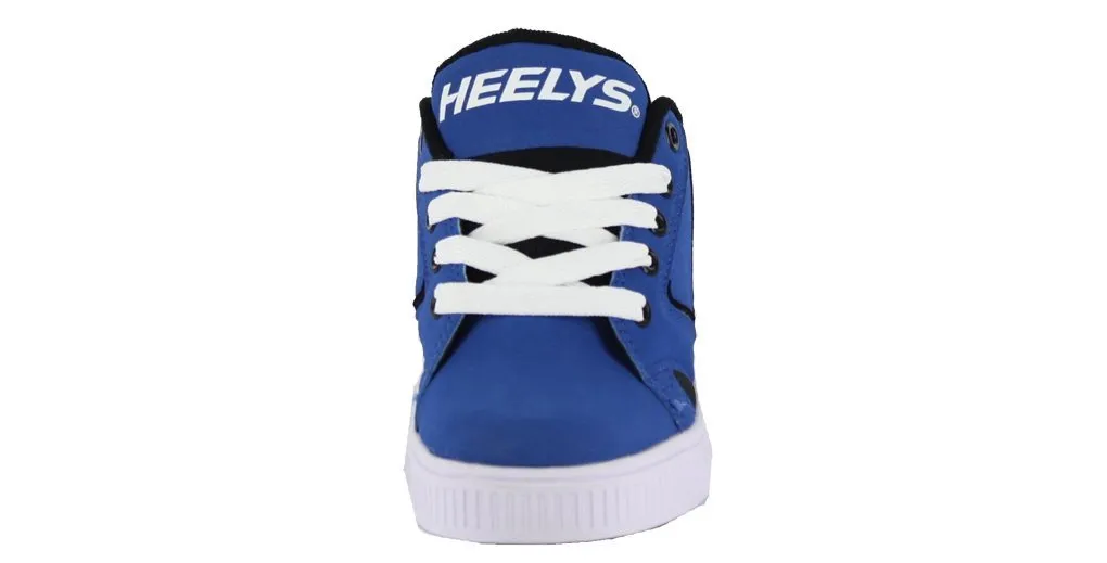 Heelys Propel Skate Shoe (Toddler-Little Kid-Big Kid), Grey-Orange, 8 M US Big Kid