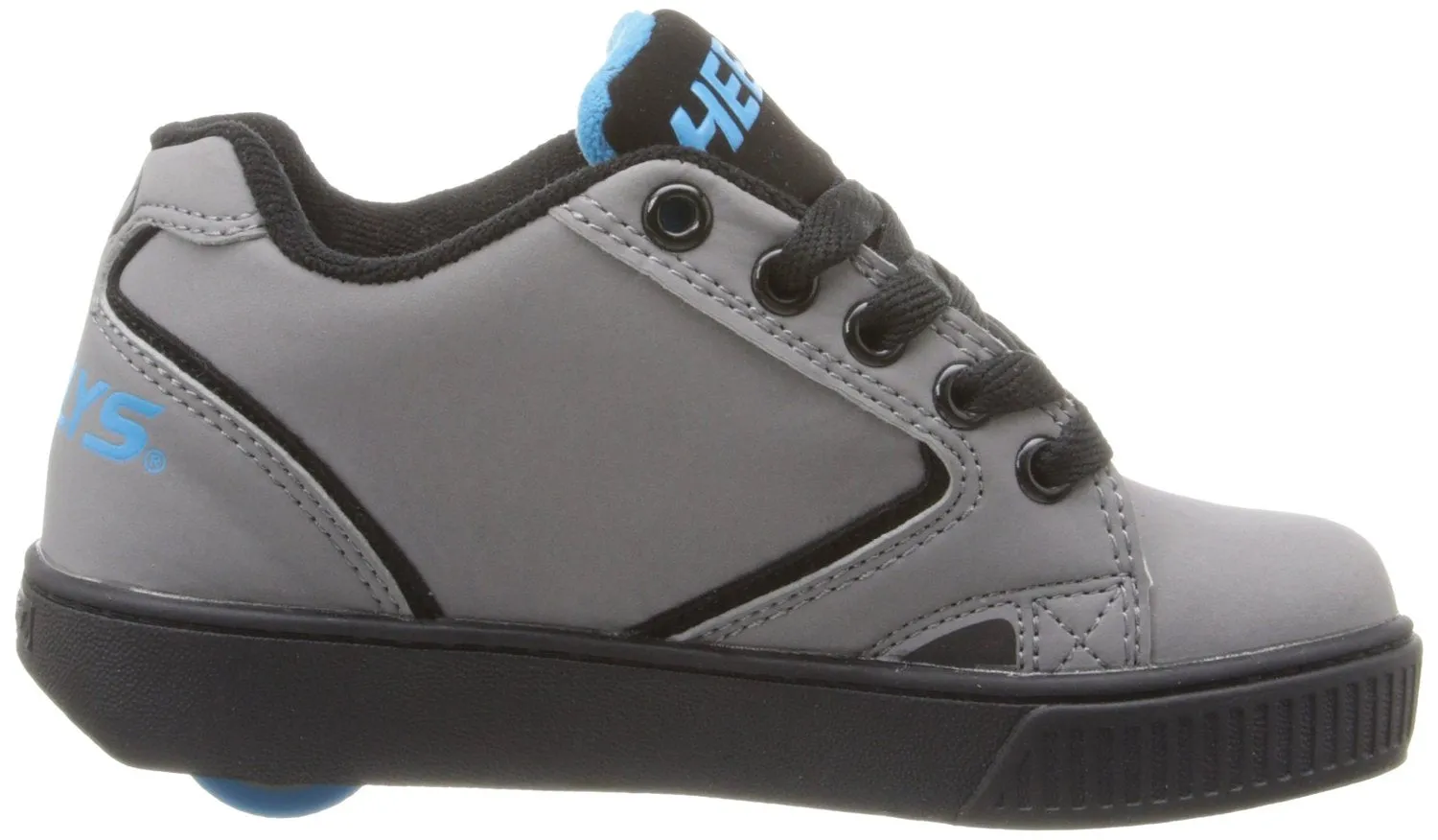 Heelys Propel Skate Shoe (Toddler-Little Kid-Big Kid), Grey-Orange, 8 M US Big Kid