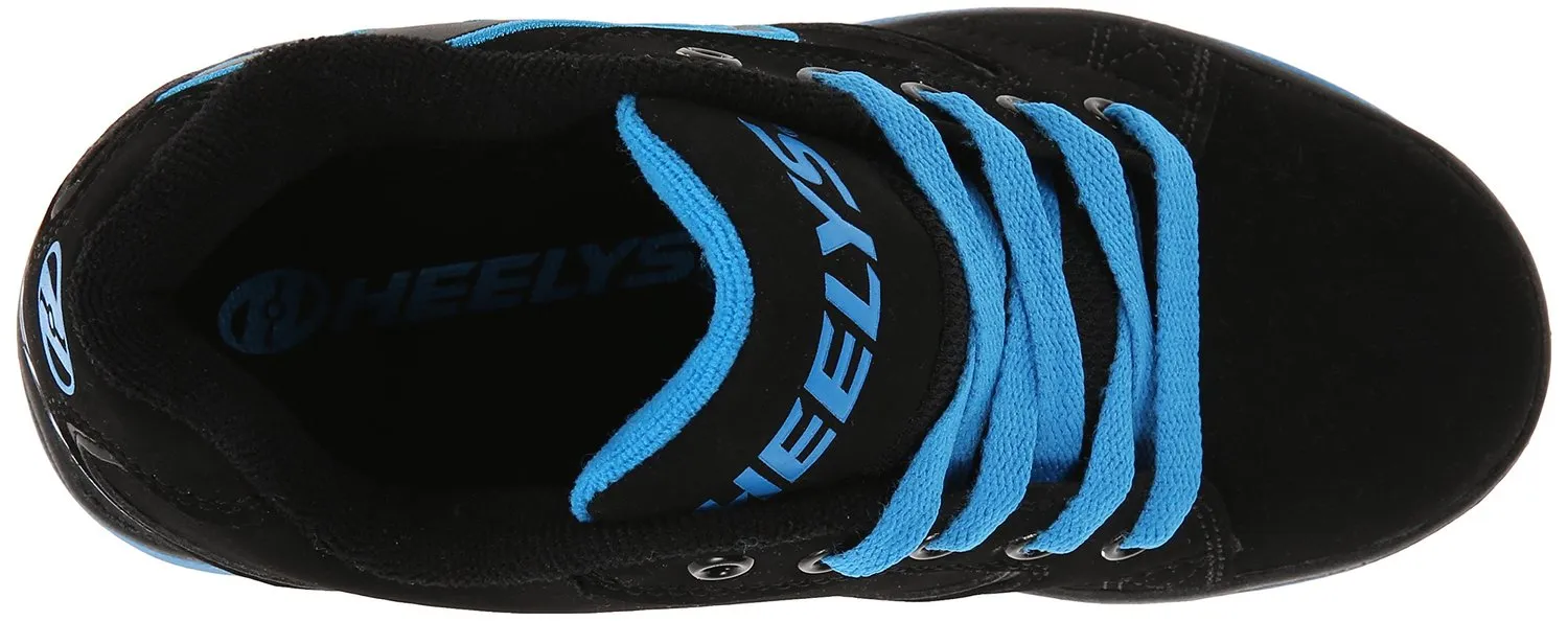Heelys Propel Skate Shoe (Toddler-Little Kid-Big Kid), Grey-Orange, 8 M US Big Kid