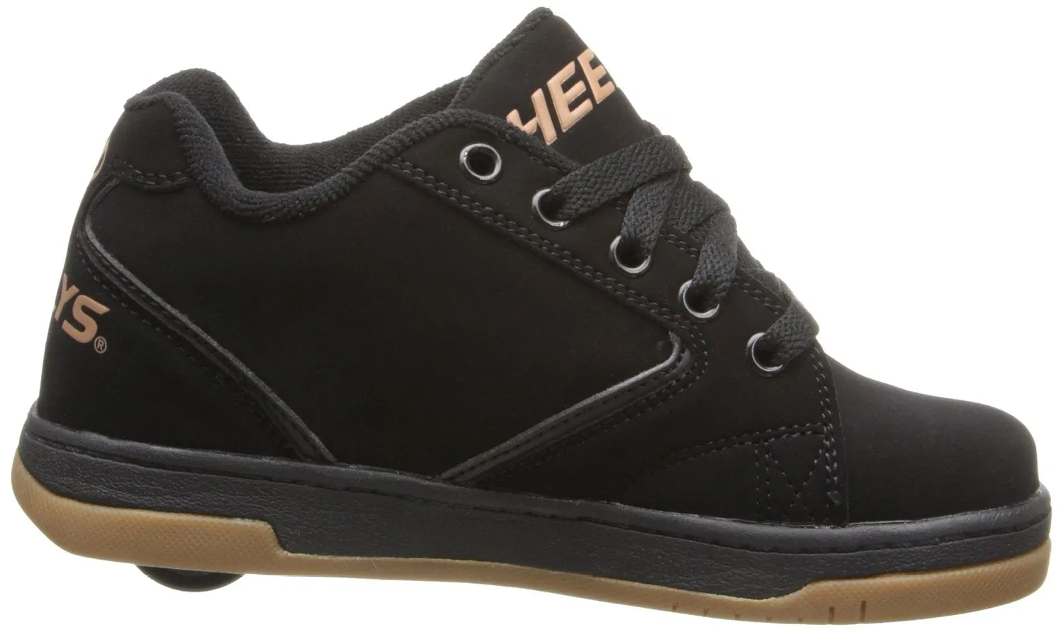 Heelys Propel Skate Shoe (Toddler-Little Kid-Big Kid), Grey-Orange, 8 M US Big Kid