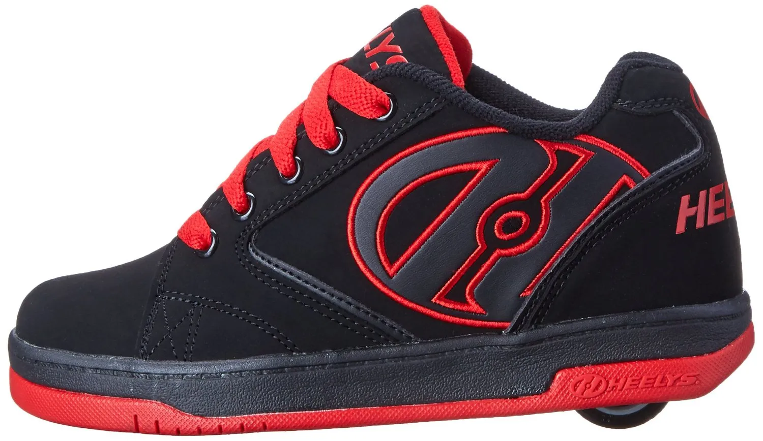 Heelys Propel Skate Shoe (Toddler-Little Kid-Big Kid), Grey-Orange, 8 M US Big Kid