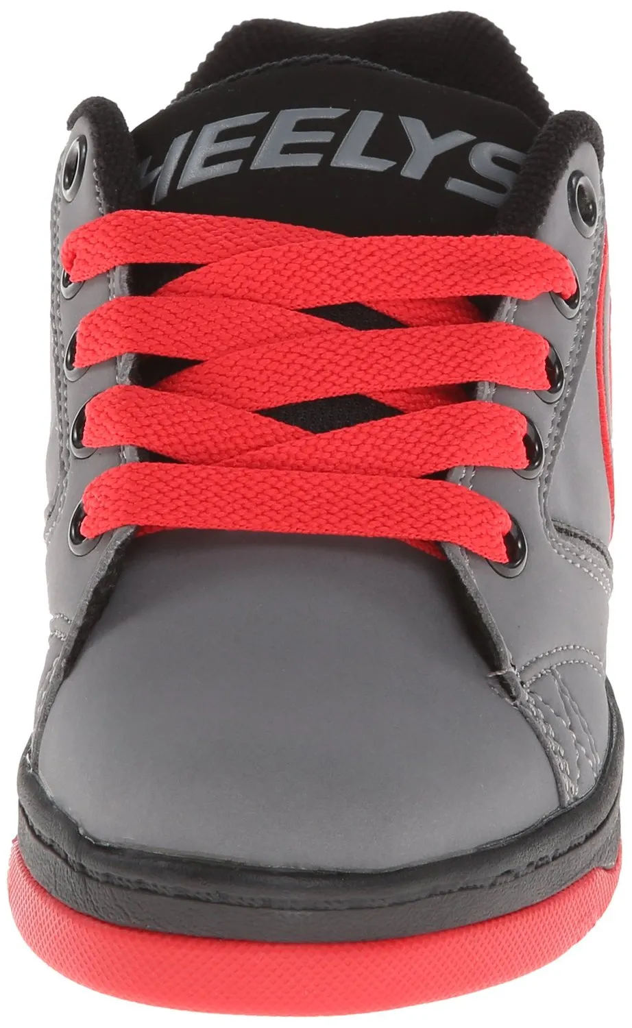 Heelys Propel Skate Shoe (Toddler-Little Kid-Big Kid), Grey-Orange, 8 M US Big Kid