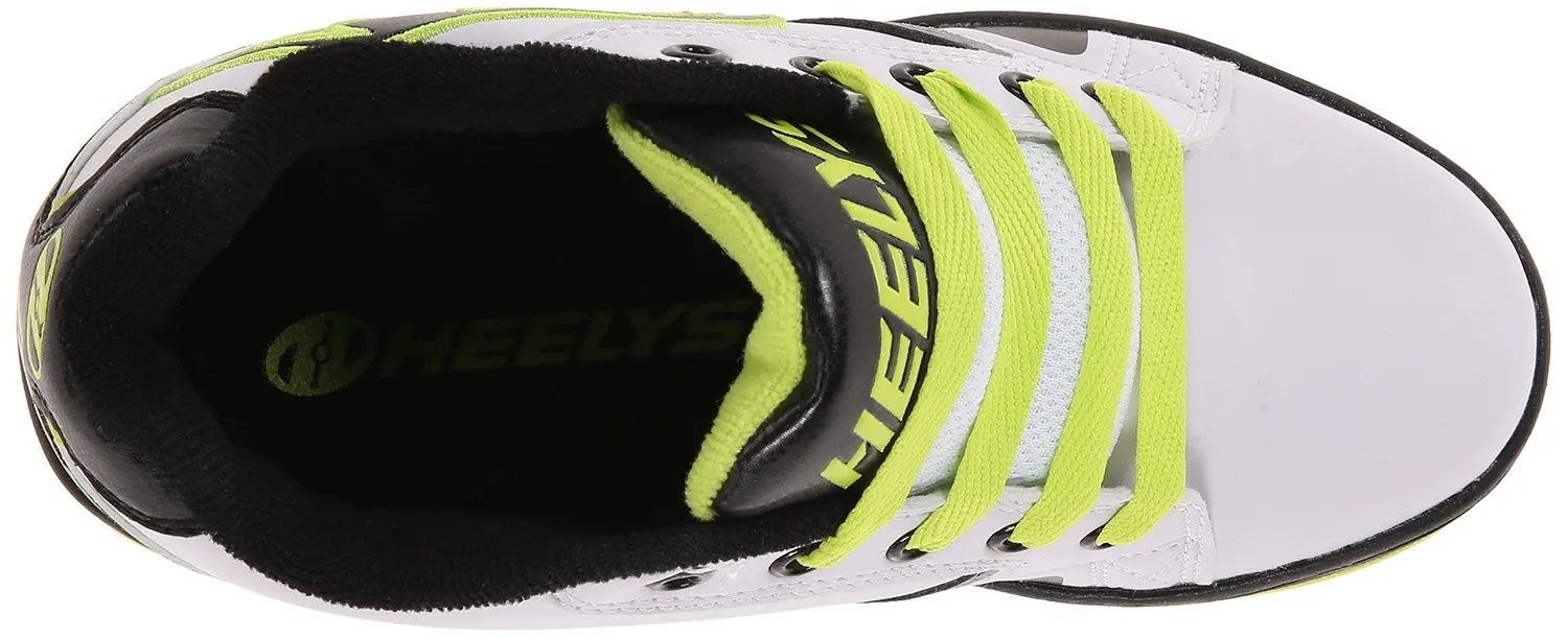 Heelys Propel Skate Shoe (Toddler-Little Kid-Big Kid), Grey-Orange, 8 M US Big Kid