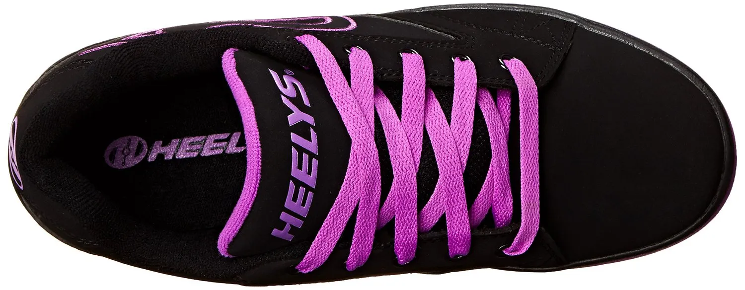 Heelys Propel Skate Shoe (Toddler-Little Kid-Big Kid), Grey-Orange, 8 M US Big Kid
