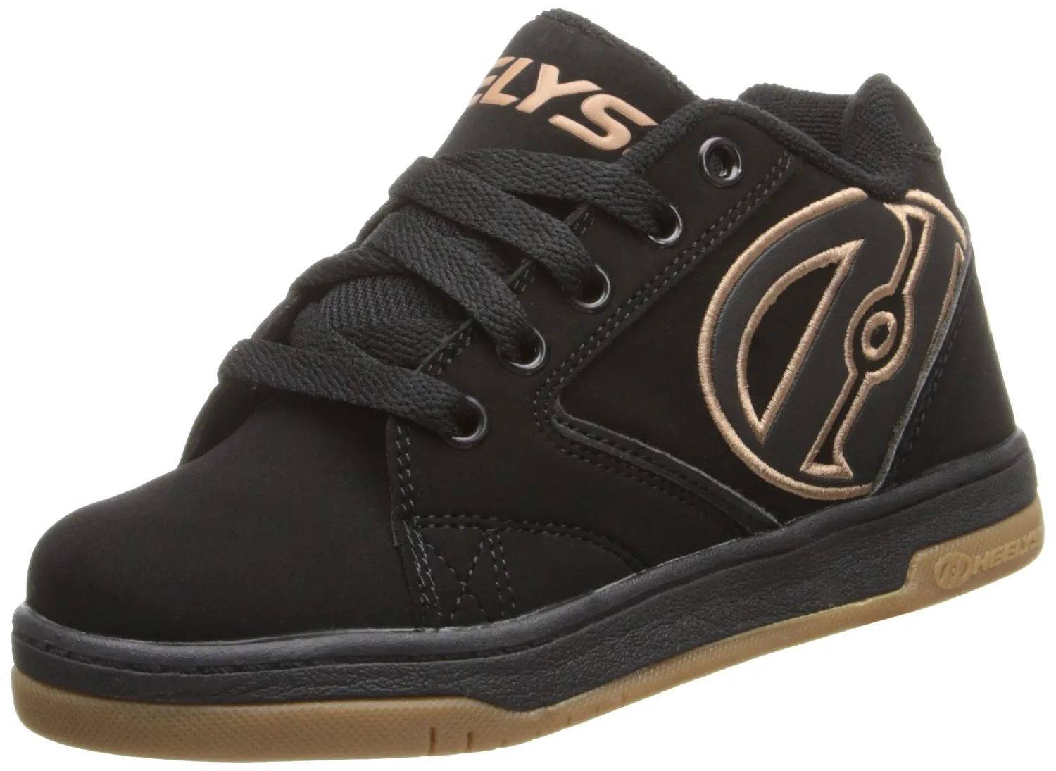 Heelys Propel Skate Shoe (Toddler-Little Kid-Big Kid), Grey-Orange, 8 M US Big Kid
