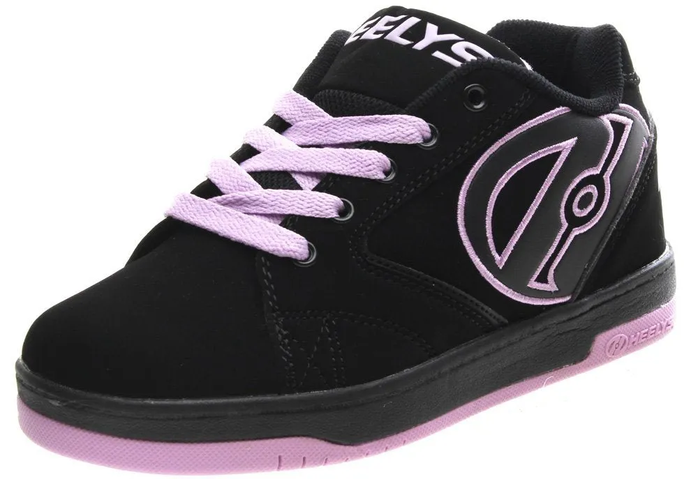 Heelys Propel Skate Shoe (Toddler-Little Kid-Big Kid), Grey-Orange, 8 M US Big Kid