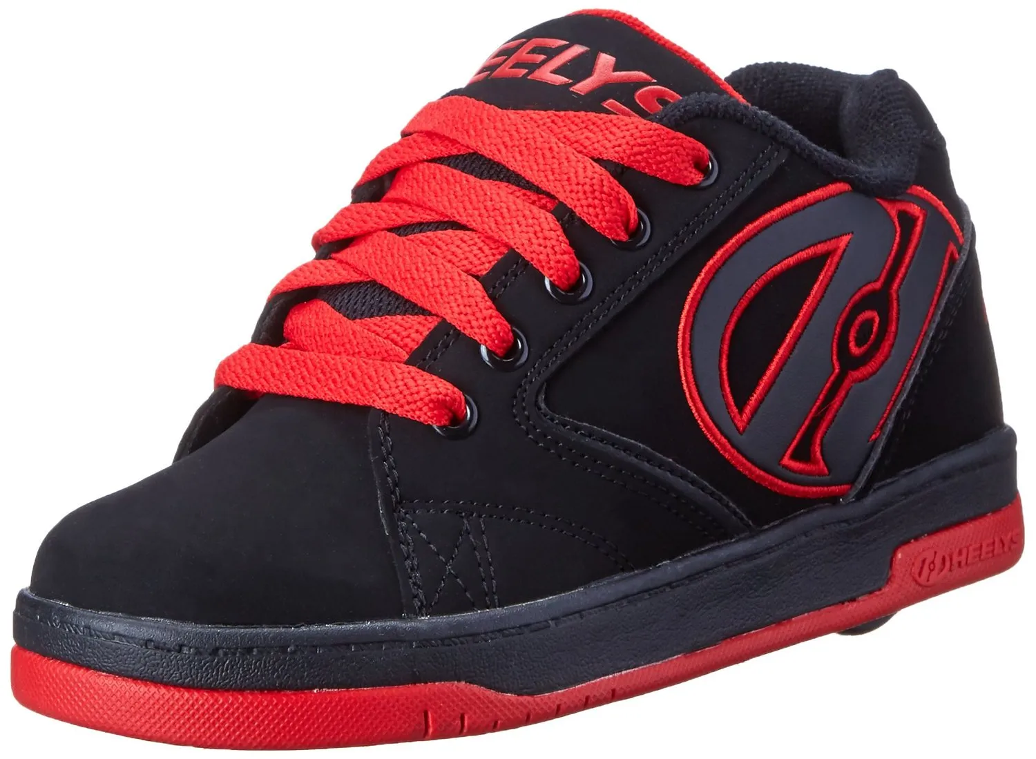 Heelys Propel Skate Shoe (Toddler-Little Kid-Big Kid), Grey-Orange, 8 M US Big Kid
