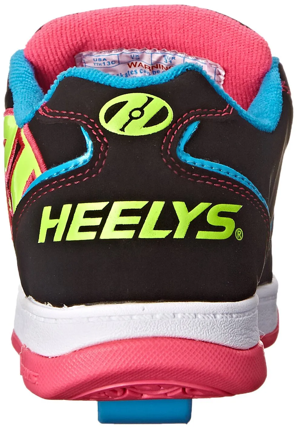 Heelys Propel Skate Shoe (Toddler-Little Kid-Big Kid), Grey-Orange, 8 M US Big Kid