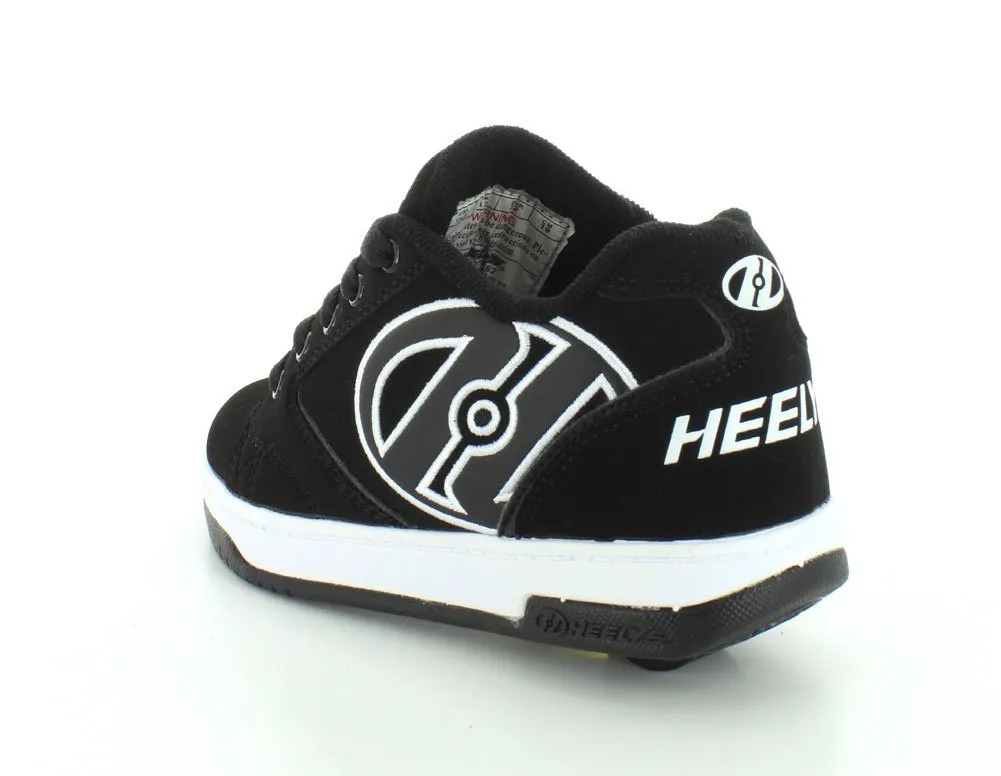 Heelys Propel Skate Shoe (Toddler-Little Kid-Big Kid), Grey-Orange, 8 M US Big Kid