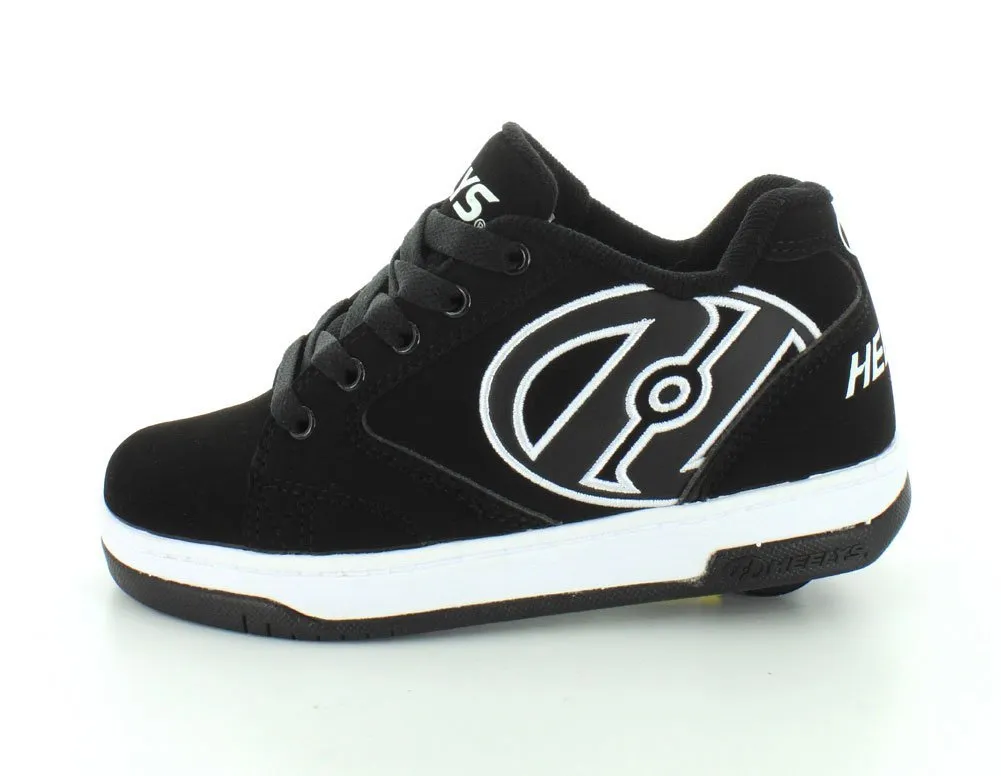 Heelys Propel Skate Shoe (Toddler-Little Kid-Big Kid), Grey-Orange, 8 M US Big Kid