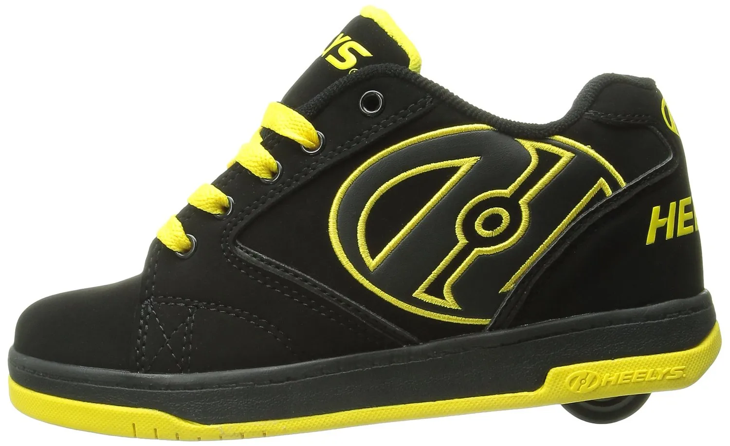 Heelys Propel Skate Shoe (Toddler-Little Kid-Big Kid), Grey-Orange, 8 M US Big Kid