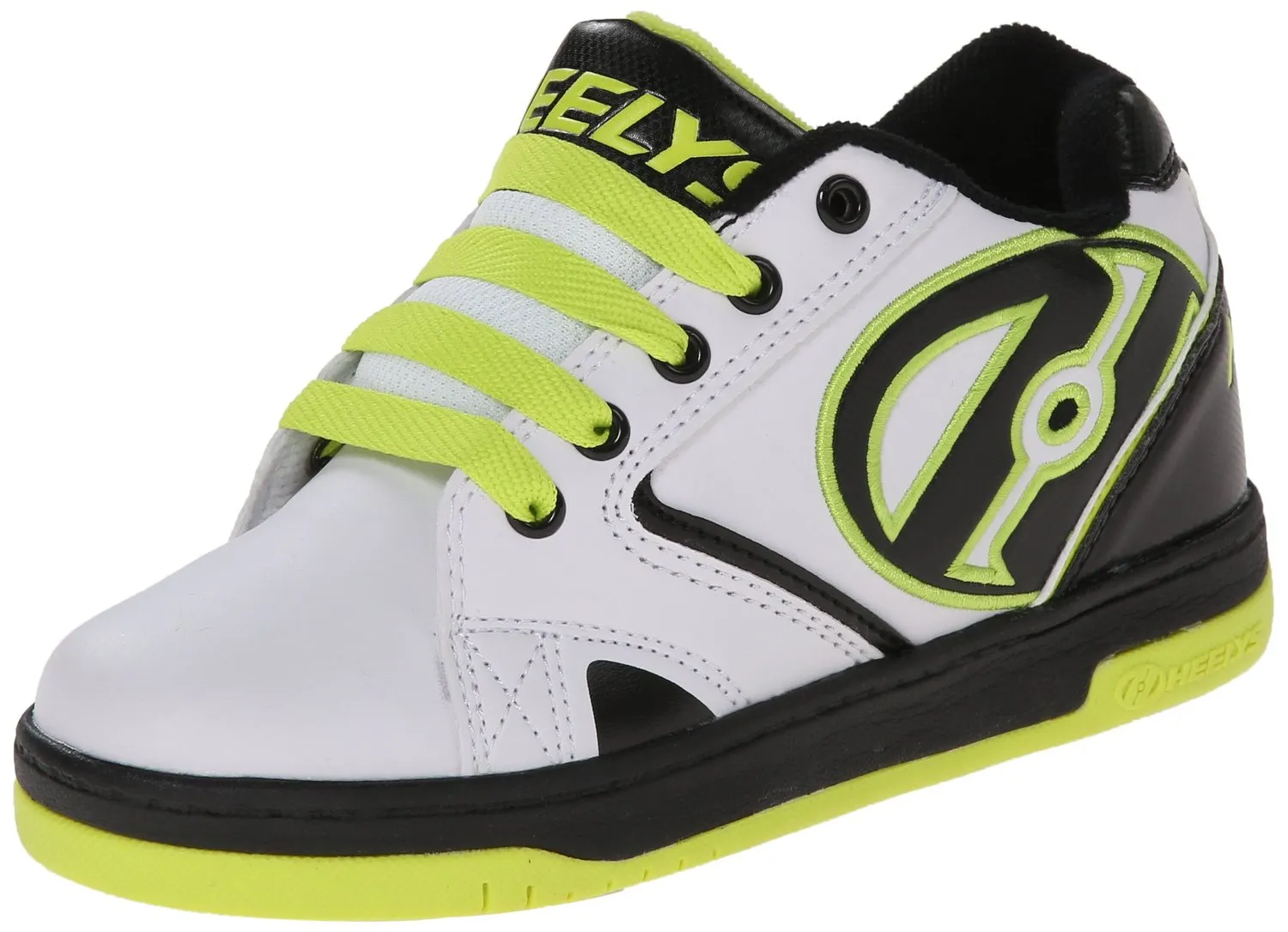 Heelys Propel Skate Shoe (Toddler-Little Kid-Big Kid), Grey-Orange, 8 M US Big Kid