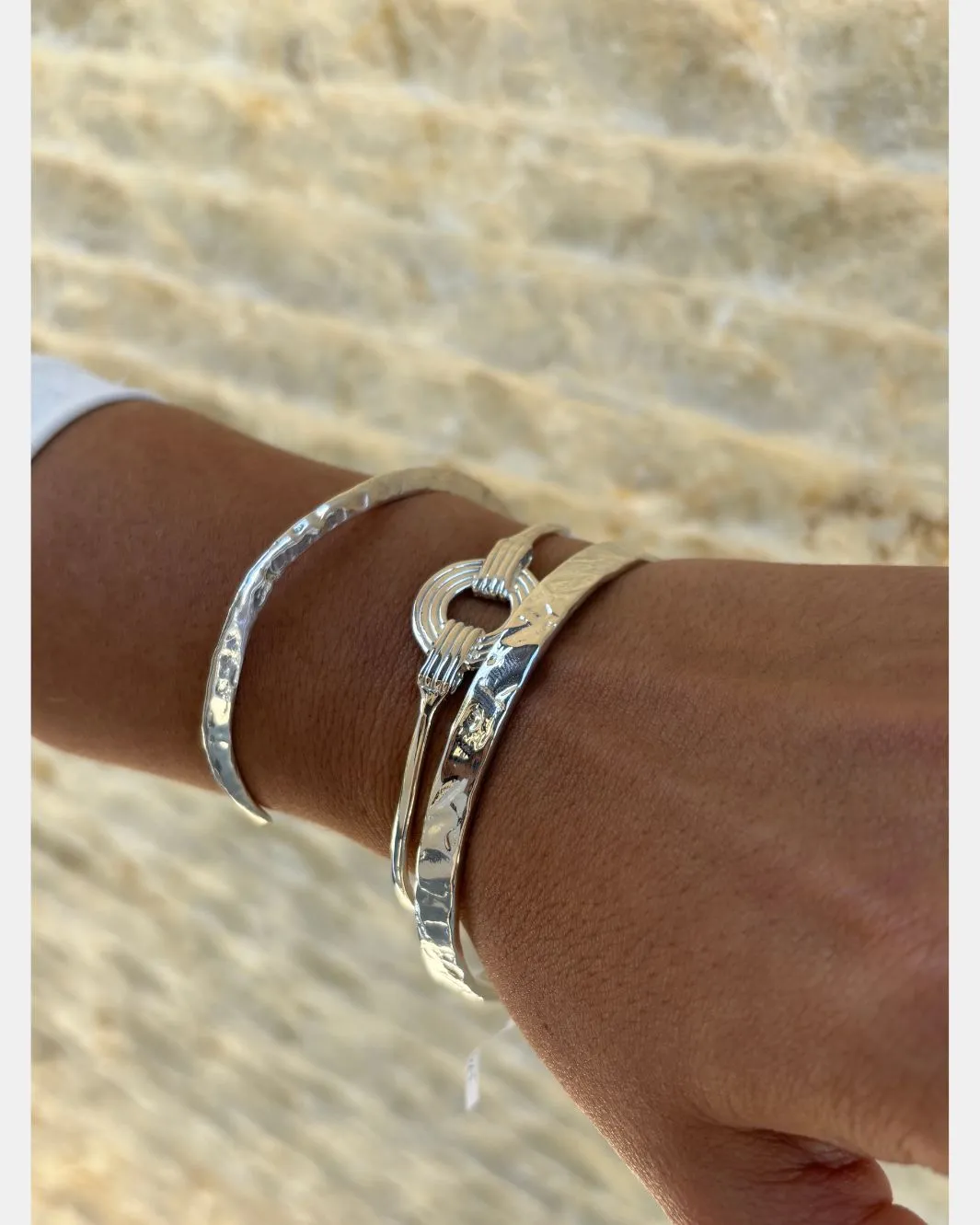 HELIOS CUFF IN STERLING SILVER