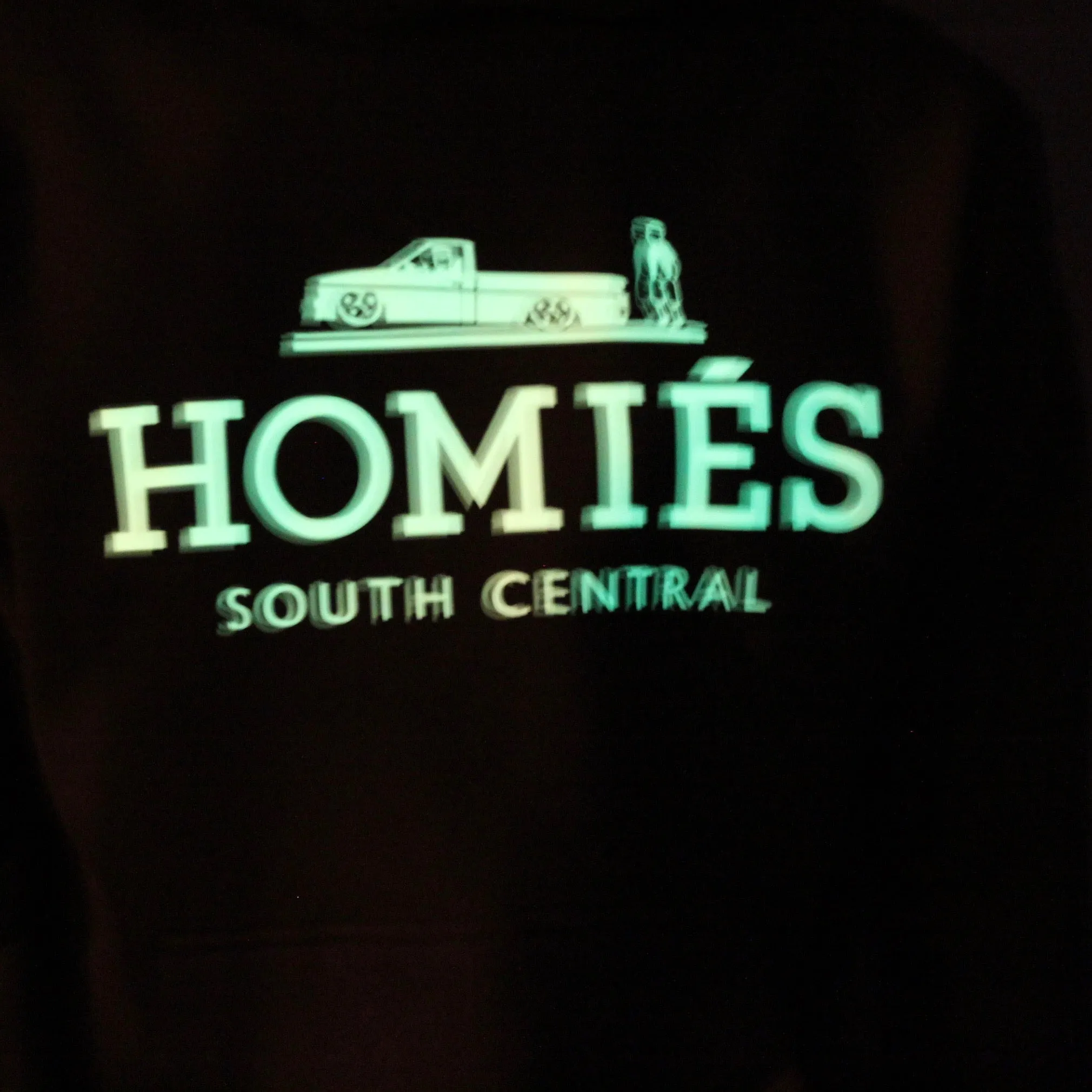 HOMIÉS GLOW-IN-THE-DARK HOODIE