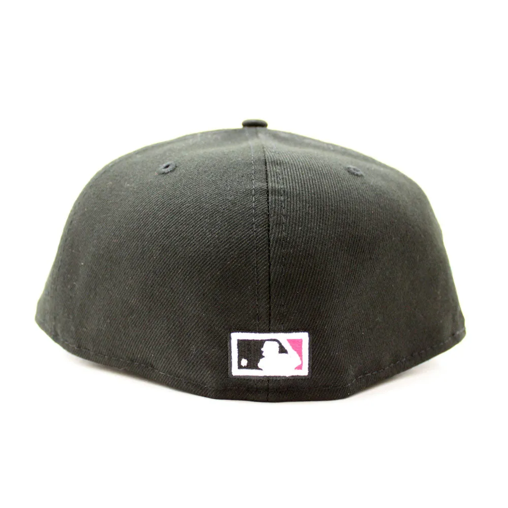 Houston Astros 2006 All-Star Game New Era 59Fifty Fitted Hat V2 (Glow in the Dark Black Beet Under Brim)