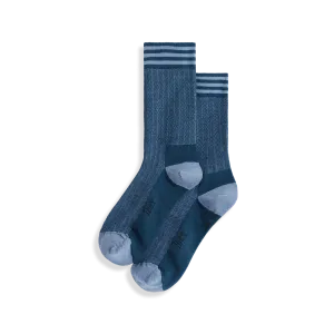 Ibex Nomad Herringbone Crew Socks