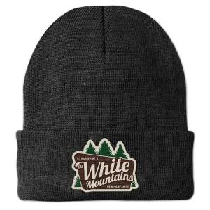 I'd Rather Be At The White Mountains Cuff Knit