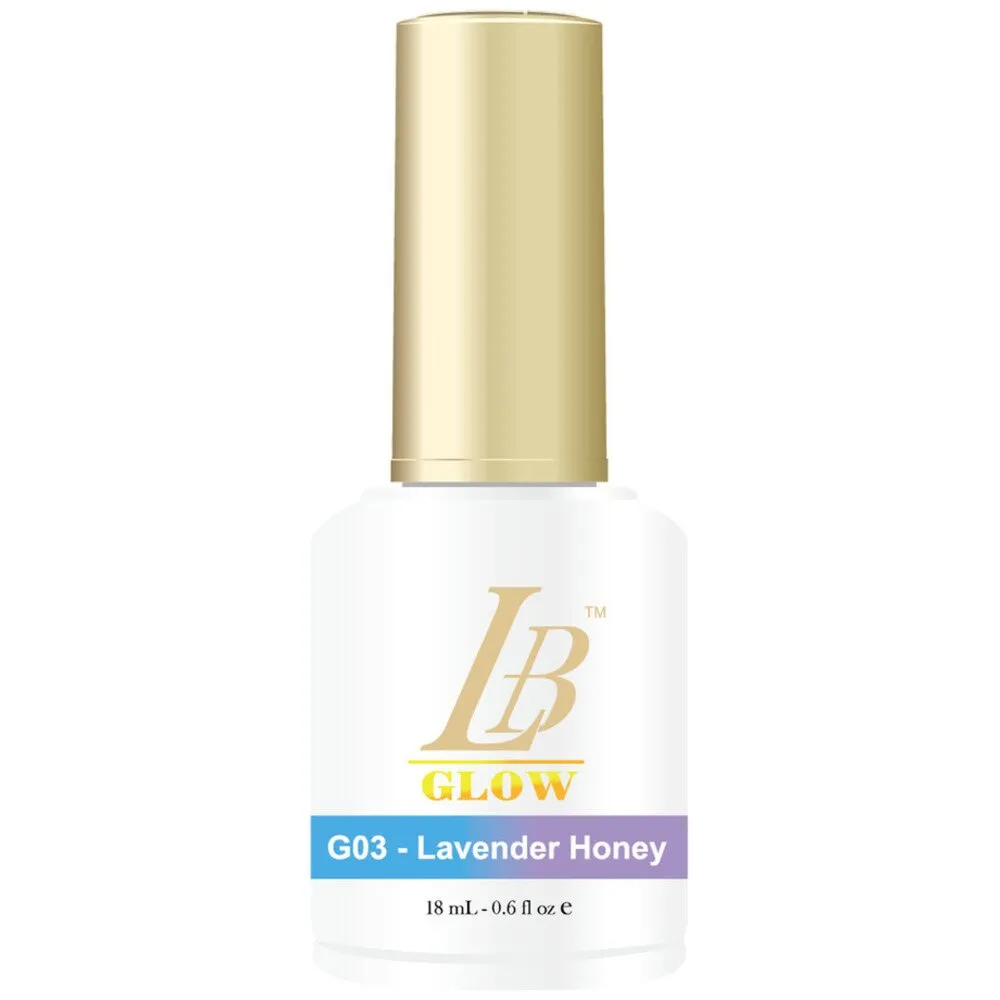 iGel LB Glow-in-the-Dark Gel Color - #G03 Lavender Honey / 0.6 oz.