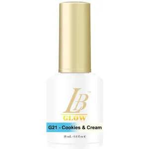 iGel LB Glow-in-the-Dark Gel Color - #G21 Cookies & Cream / 0.6 oz.
