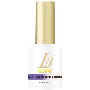 iGel LB Glow-in-the-Dark Gel Color - #G24 Champagne & Roses / 0.6 oz.