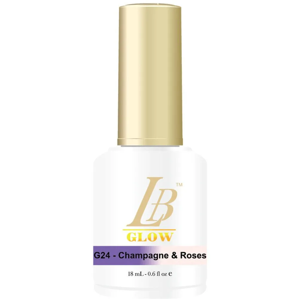 iGel LB Glow-in-the-Dark Gel Color - #G24 Champagne & Roses / 0.6 oz.
