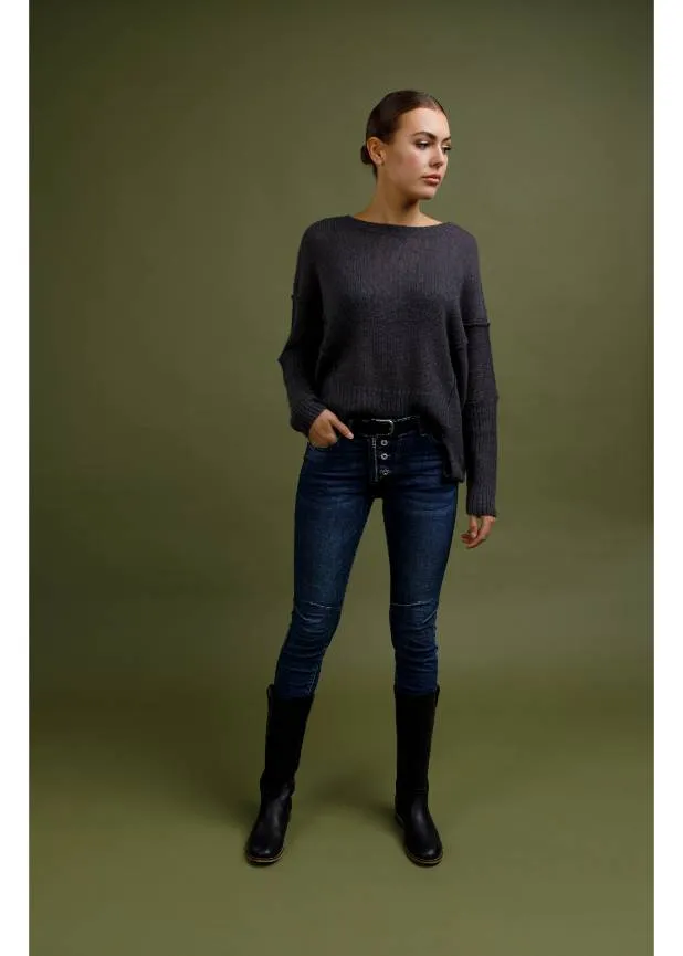 INZAGI Tokyo Knit - Charcoal