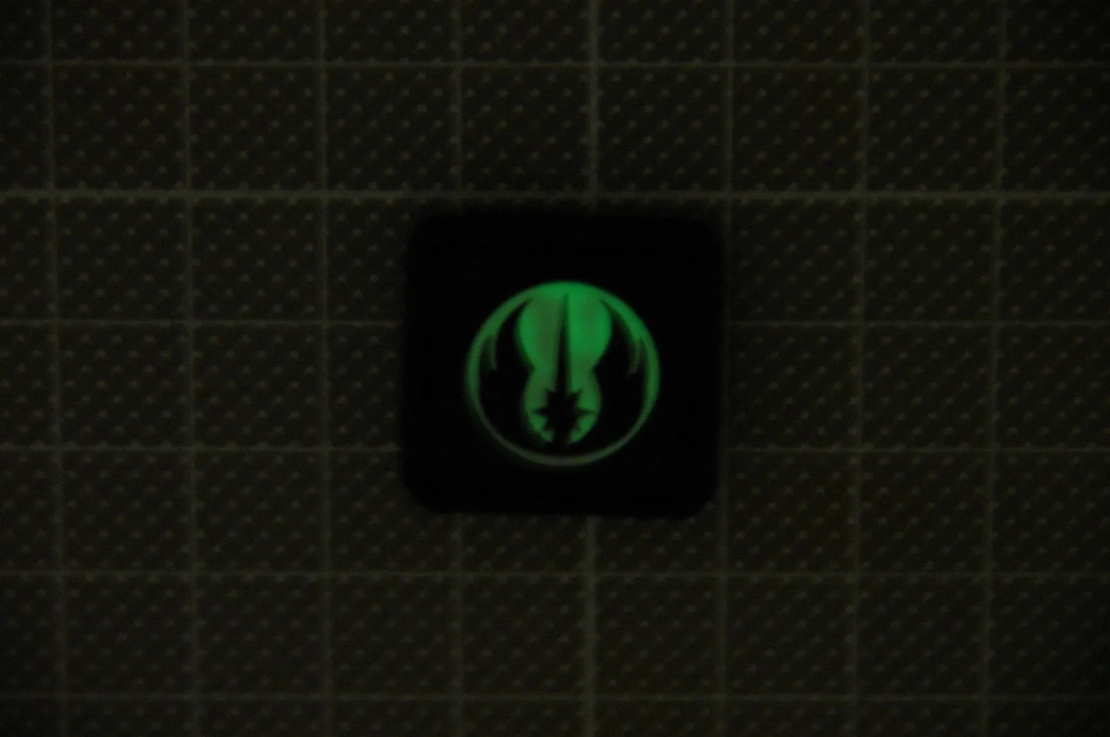 Jedi Order GITD PVC Cat Eye Morale Patch