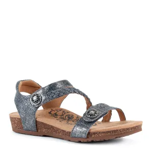 JILLIAN - PEWTER - LEATHER