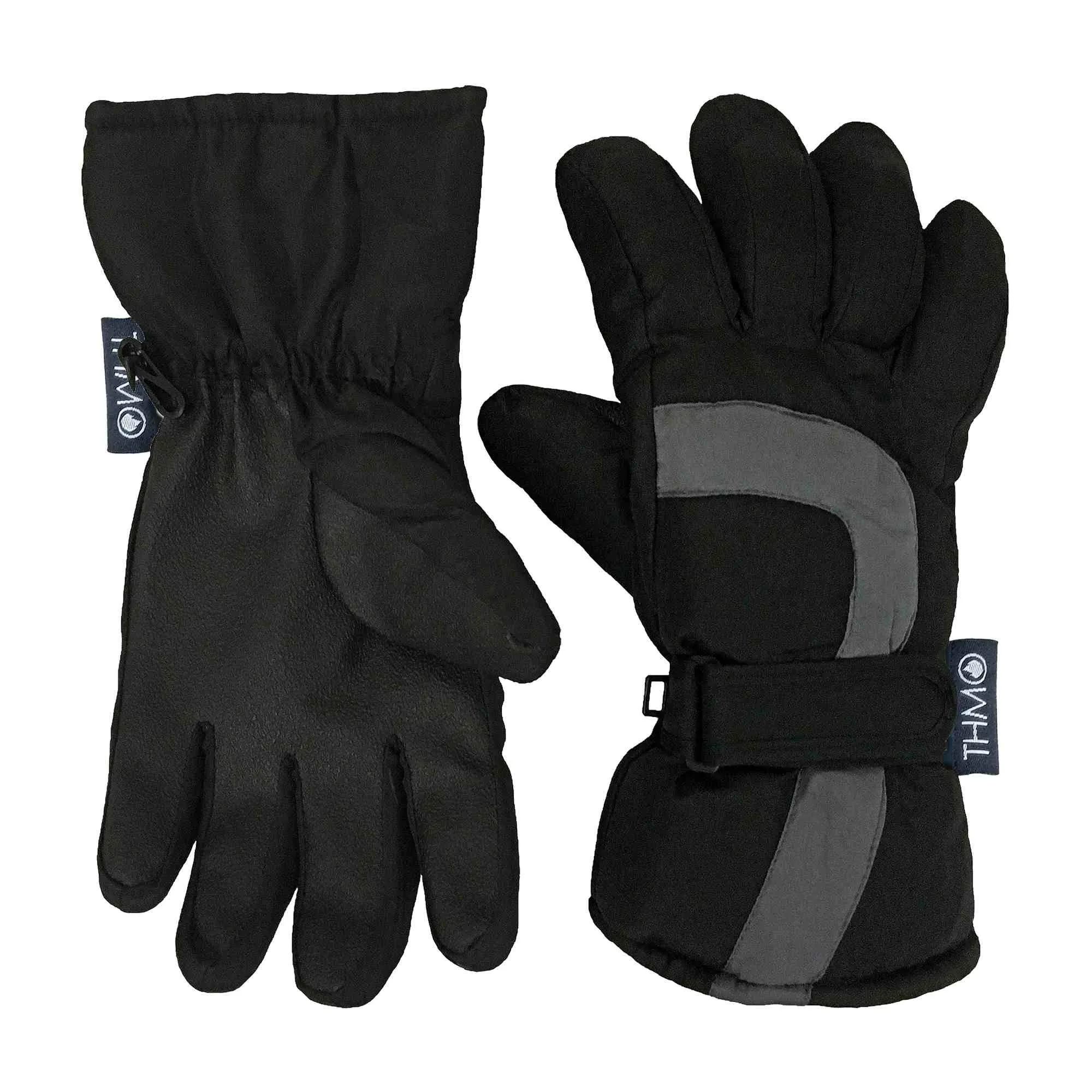 Kids 3M Thinsulate Fleece Lined Waterproof Ski Gloves