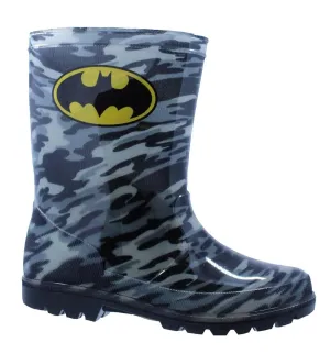 Kids Shoes Batman Youth Boys Rain Boots