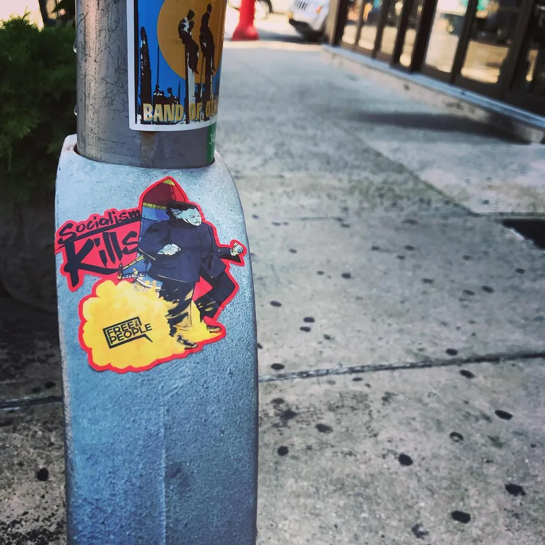Kim Jong Un "Rocket Man" Sticker