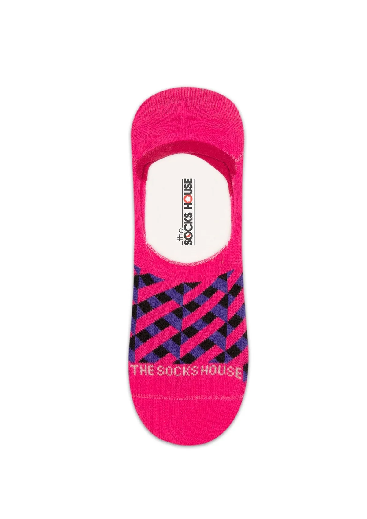 Knitted Design Men Invisible Socks