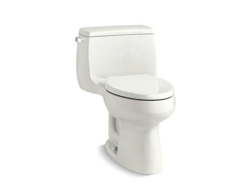 KOHLER K-3615-0 Gabrielle Comfort Height One-piece compact elongated 1.28 gpf chair height toilet with slow close seat