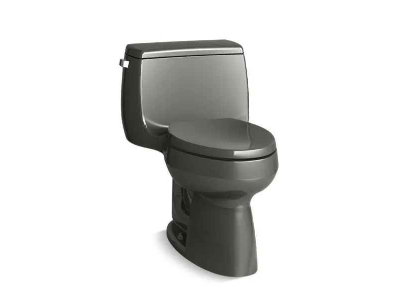 KOHLER K-3615-0 Gabrielle Comfort Height One-piece compact elongated 1.28 gpf chair height toilet with slow close seat