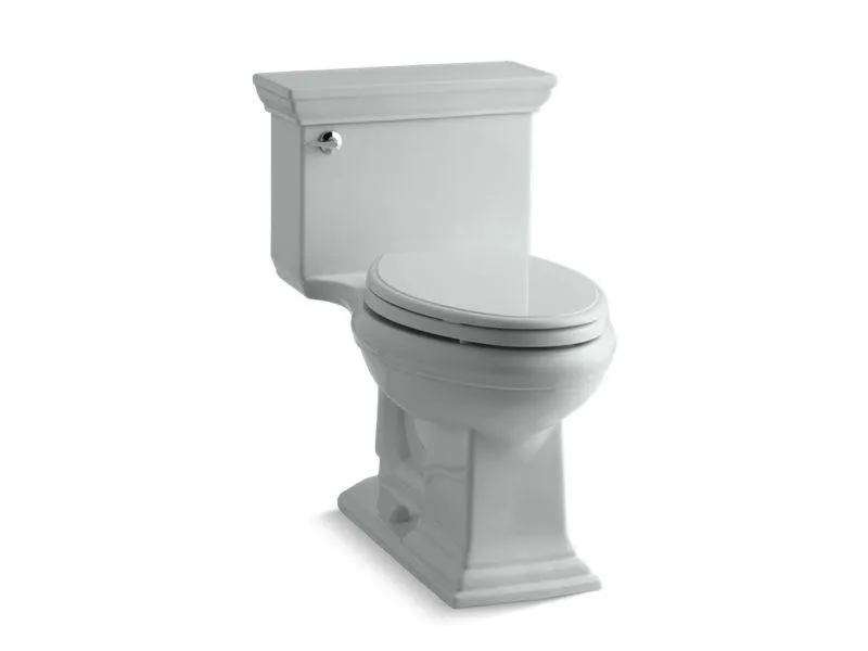 KOHLER K-3813 Memoirs Stately Comfort Height One-piece compact elongated 1.28 gpf chair height toilet with Quiet-Close seat