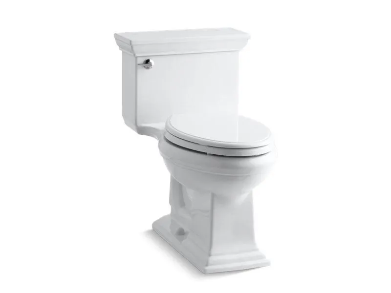 KOHLER K-3813 Memoirs Stately Comfort Height One-piece compact elongated 1.28 gpf chair height toilet with Quiet-Close seat