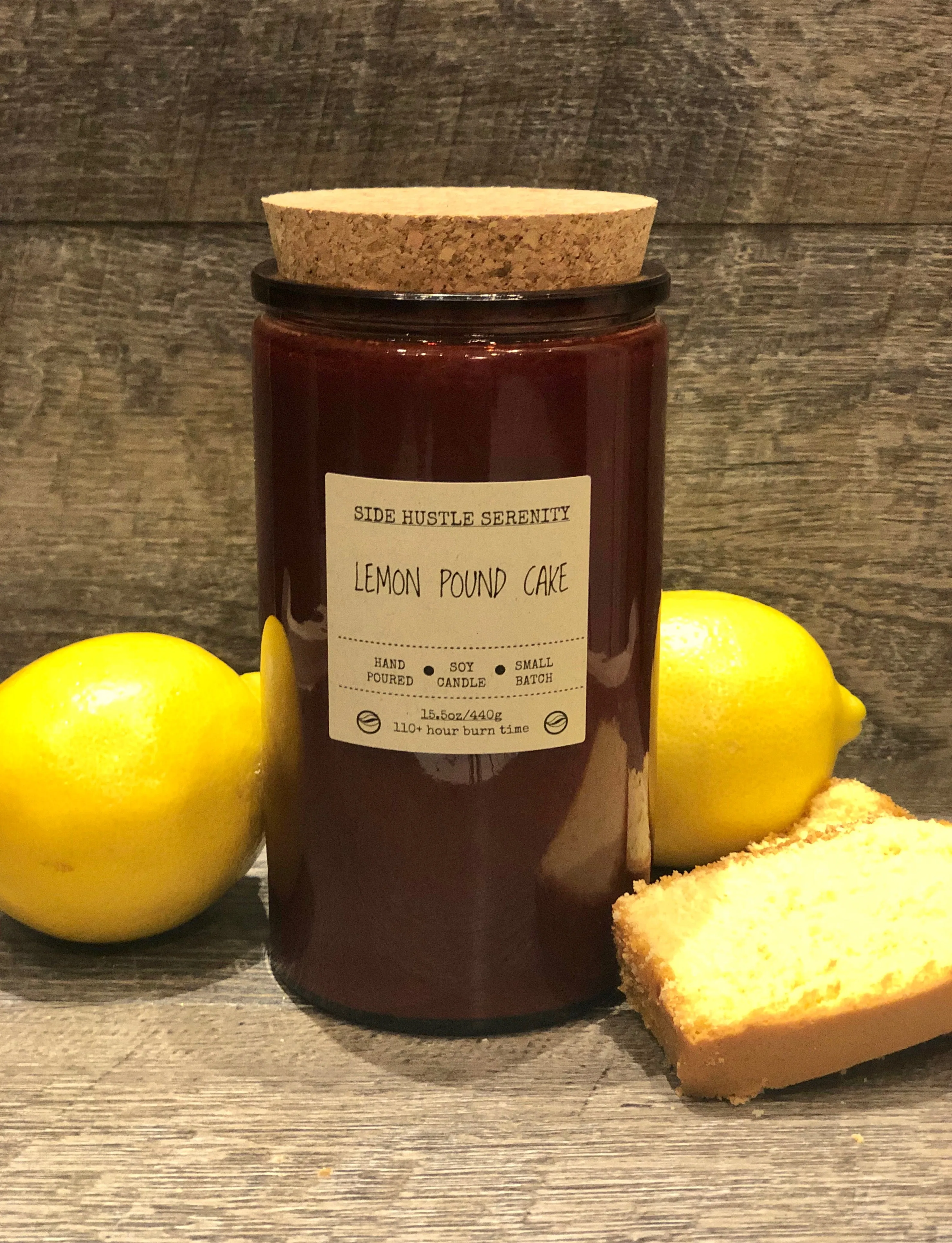 Lemon Pound Cake Scented Soy Candle | 15.5oz