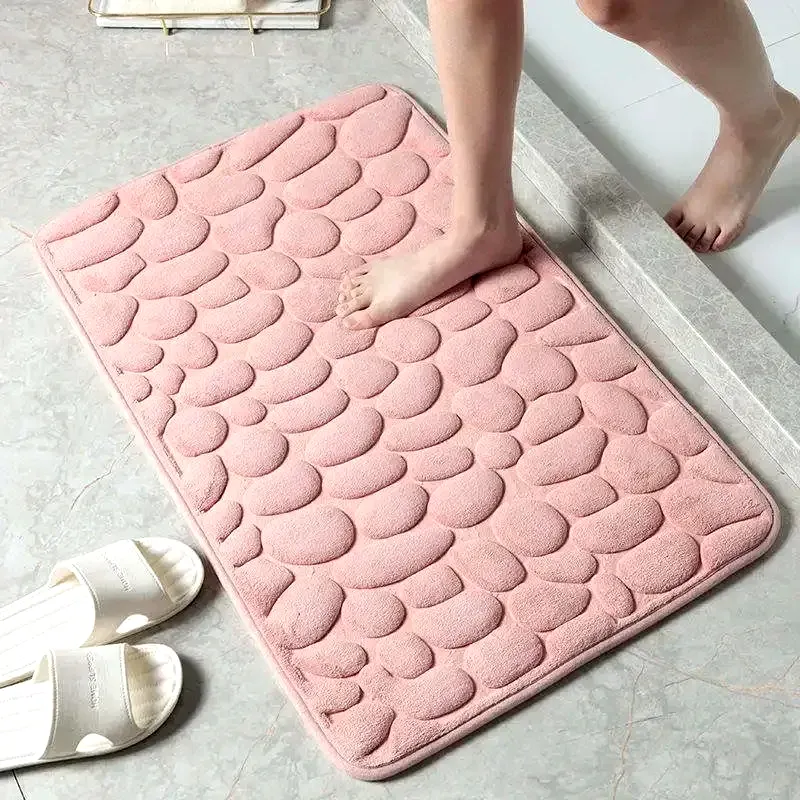 Lisbon Cobblestone Bath Mat