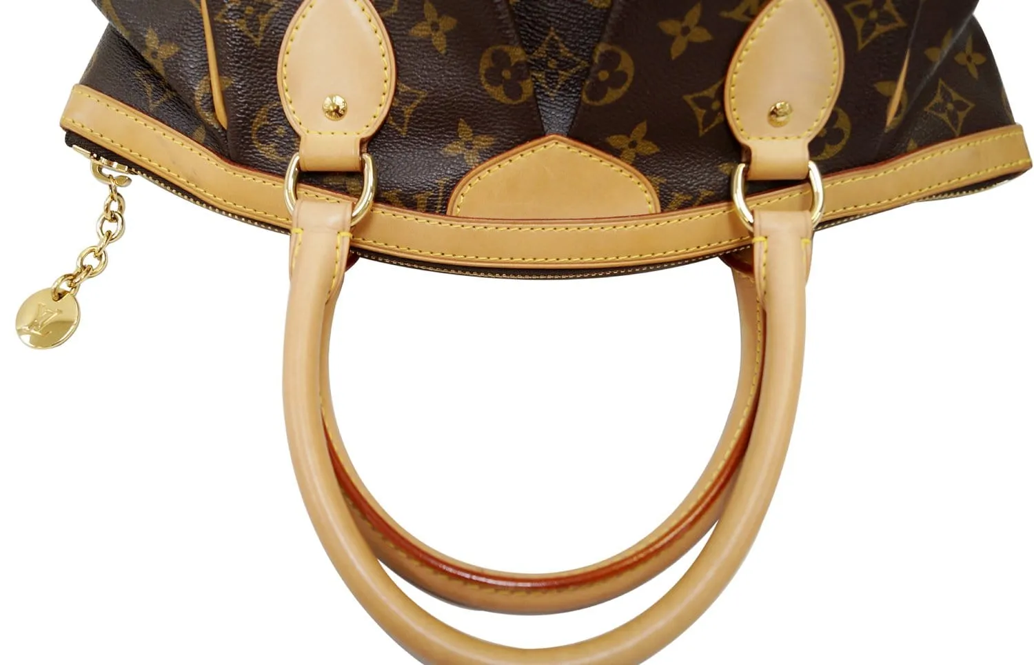 LOUIS VUITTON Monogram Canvas Tivoli PM Shoulder Handbag