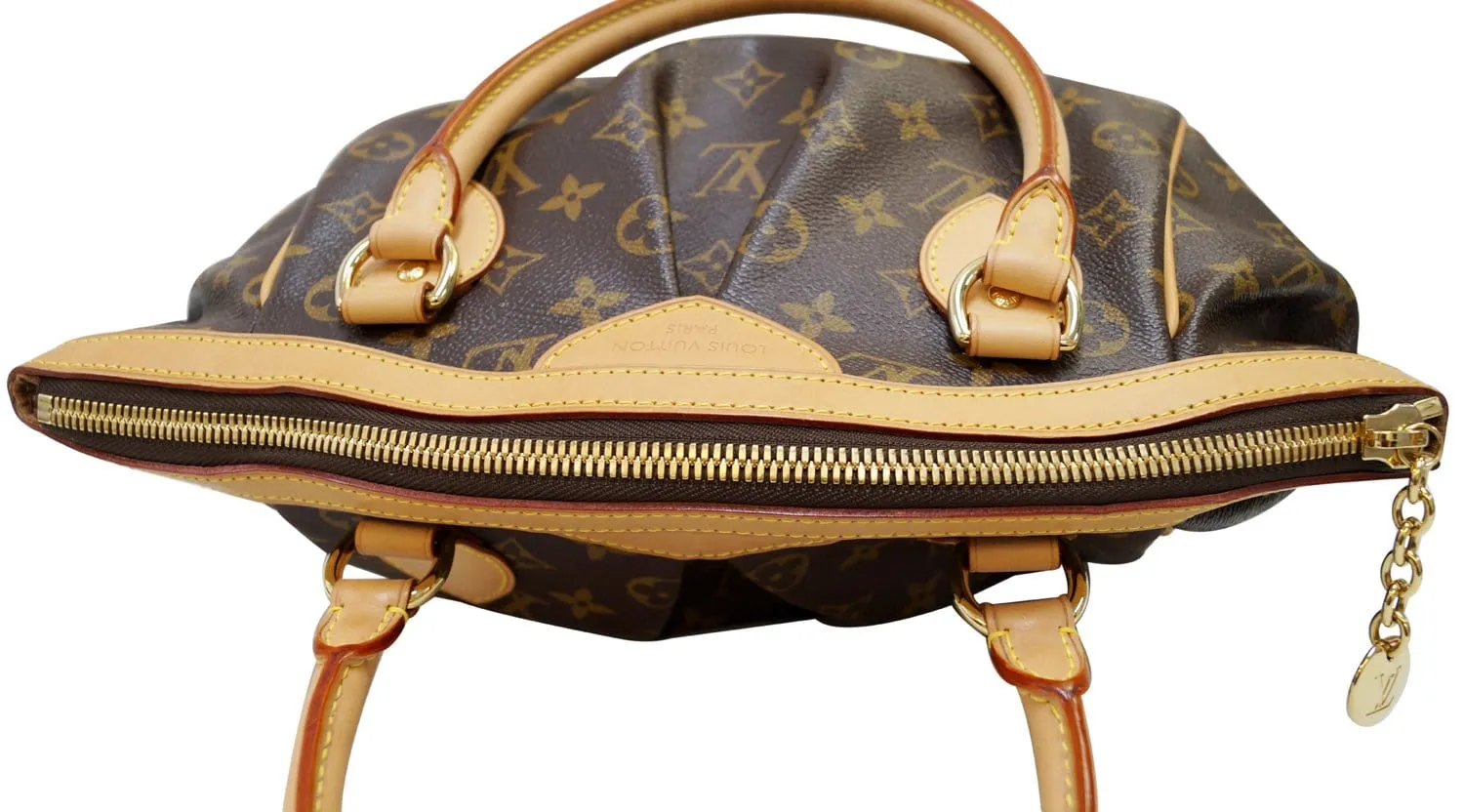 LOUIS VUITTON Monogram Canvas Tivoli PM Shoulder Handbag